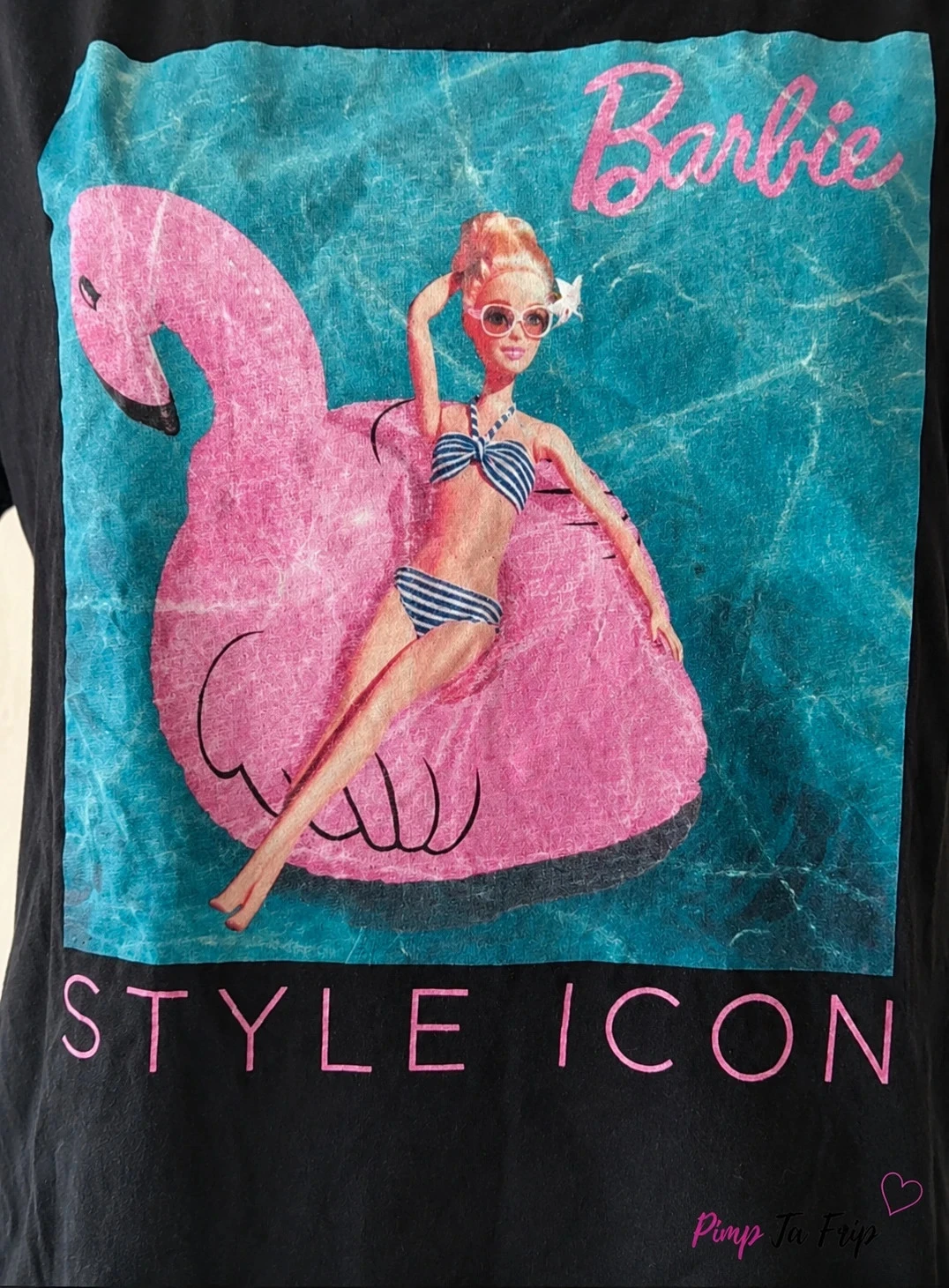 T-shirt Barbie “Style Icon” preto – Tamanho S – photo 2